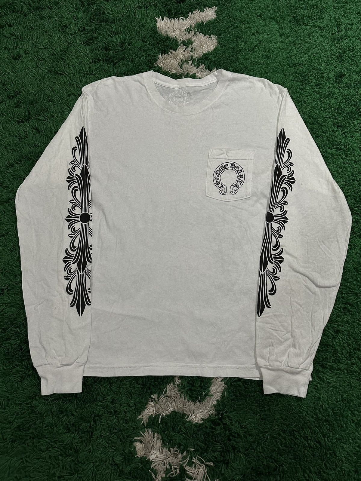 Chrome Hearts Chrome Hearts Fuck You Floral Horseshoe Long