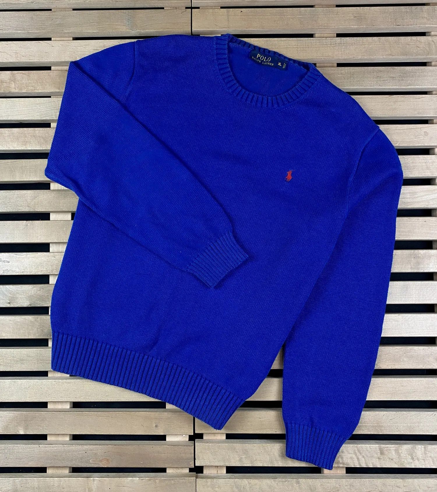 Polo Ralph Lauren Mens Sweater Pullover Polo Ralph Lauren Size XL Cotton Size US XL / EU 56 / 4 - 1 Thumbnail
