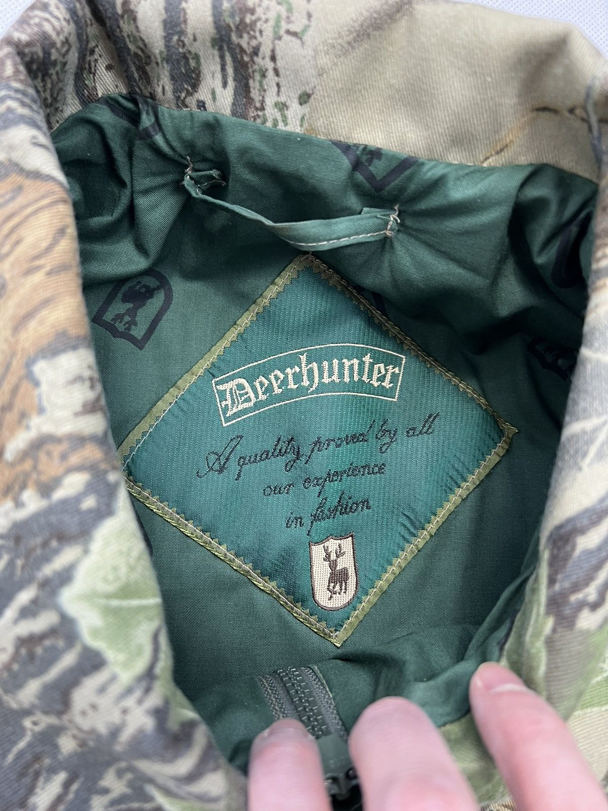 Vintage Camo Jacket Deerhunter Vintage Camouflage Rare Size US XL / EU 56 / 4 - 4 Thumbnail