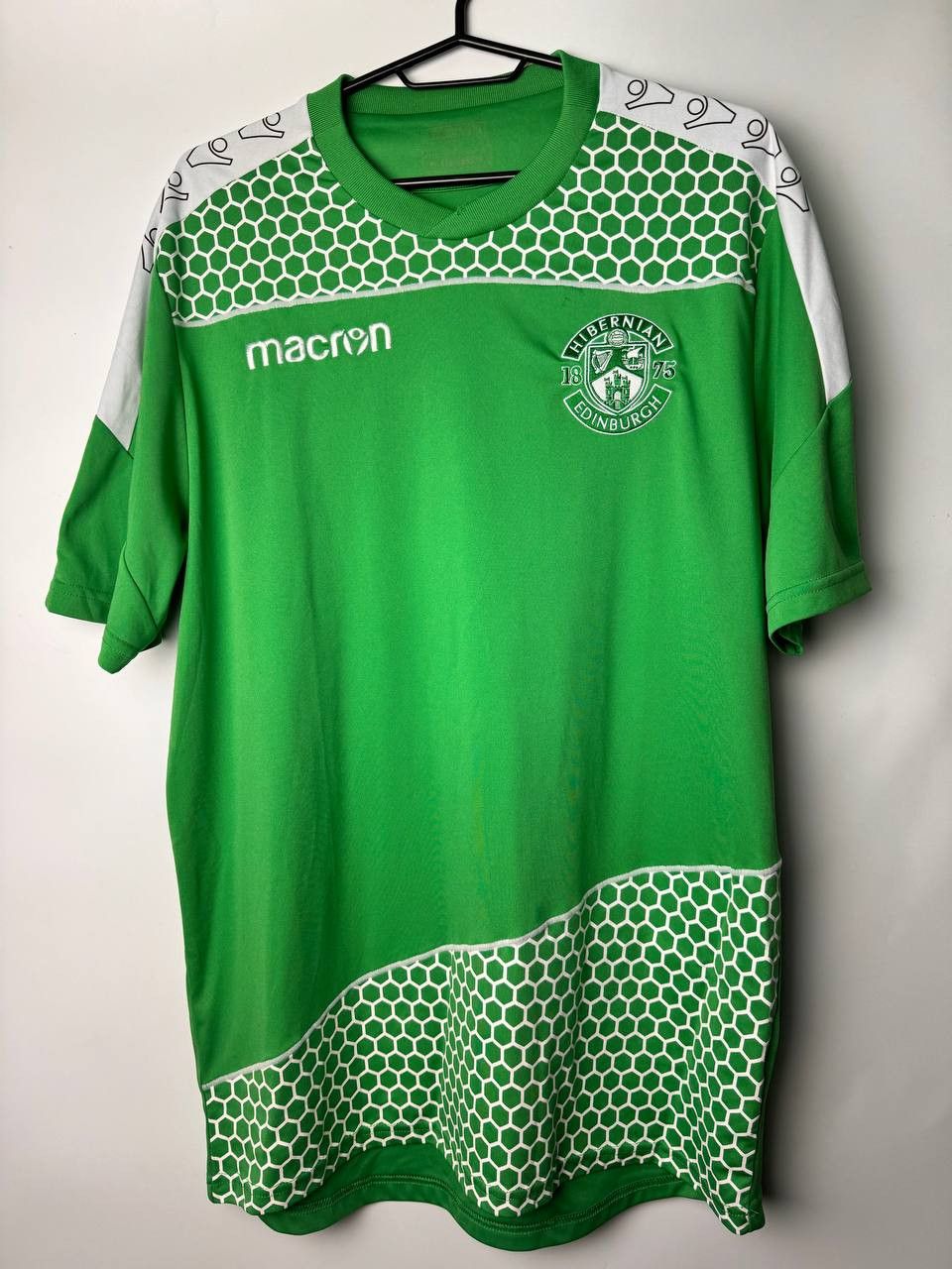 Macron Macron Hibernian Edinburgh Training Football Shirt Jersey Size US L / EU 52-54 / 3 - 1 Thumbnail