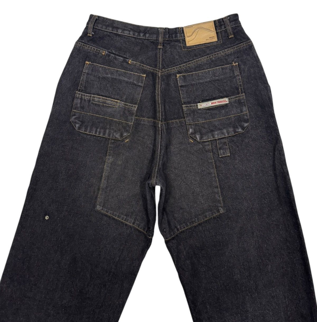 Hysteric Glamour OG🔥SKATER JEANS BAGGY WIDE LEG JEANS HUSH TRADERS ARTISAN Size US 32 / EU 48 - 8 Thumbnail