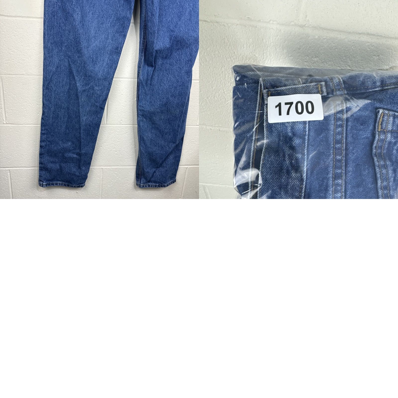 Carhartt VINTAGE Carhartt Jeans B17 DST Men 40x34 Medium Wash 36 Inseam 5-Pocket Logo Zipper Button Relaxed Std Straight Mens Size US 40 / EU 56 - 10 Thumbnail