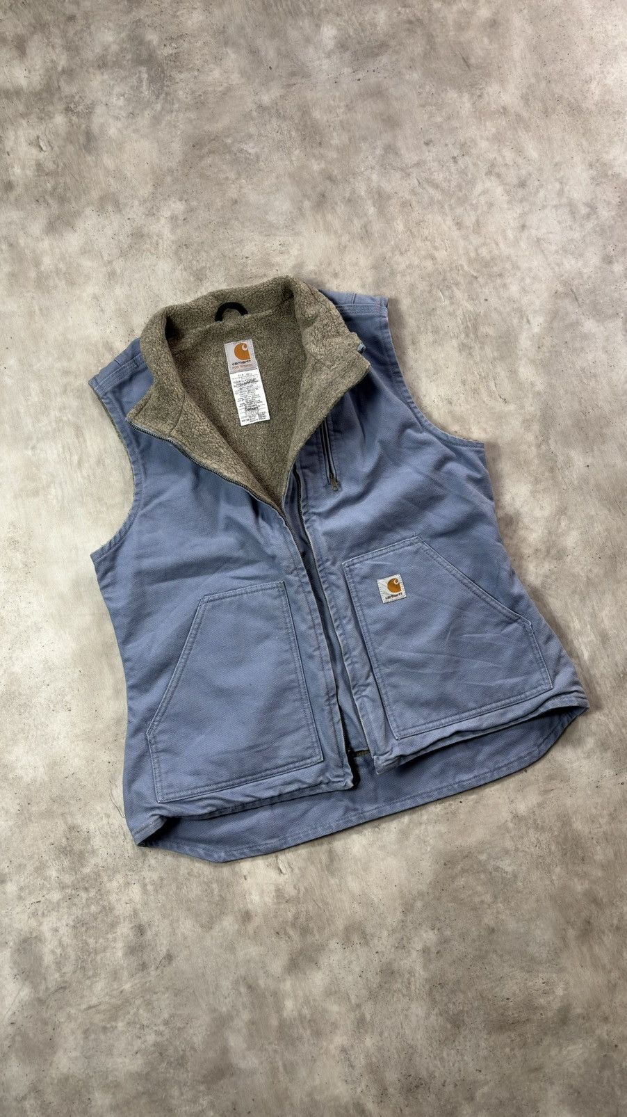 Carhartt 💰 SOLD 💰Carhartt Vintage Sherpa Vest (CUB - July 2010) Size US M / EU 48-50 / 2 - 1 Thumbnail