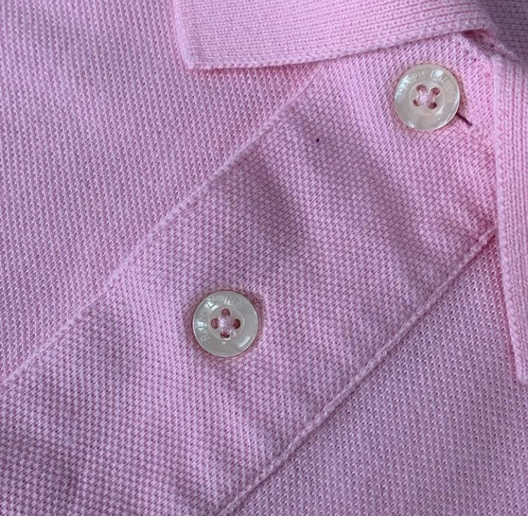 Polo Ralph Lauren × Ralph Lauren Vintage Polo Ralph Lauren Small Logo Soft Pink Polos Size US L / EU 52-54 / 3 - 3 Thumbnail