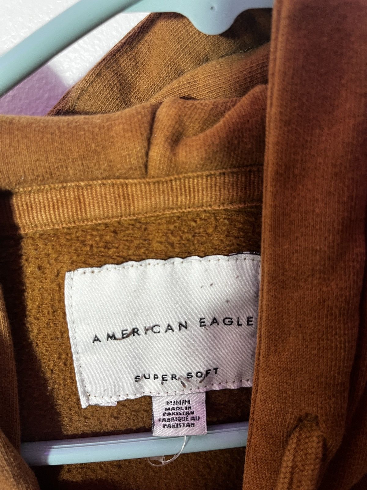 American Eagle Outfitters Brown Super Soft AE Hoodie Size US M / EU 48-50 / 2 - 3 Thumbnail