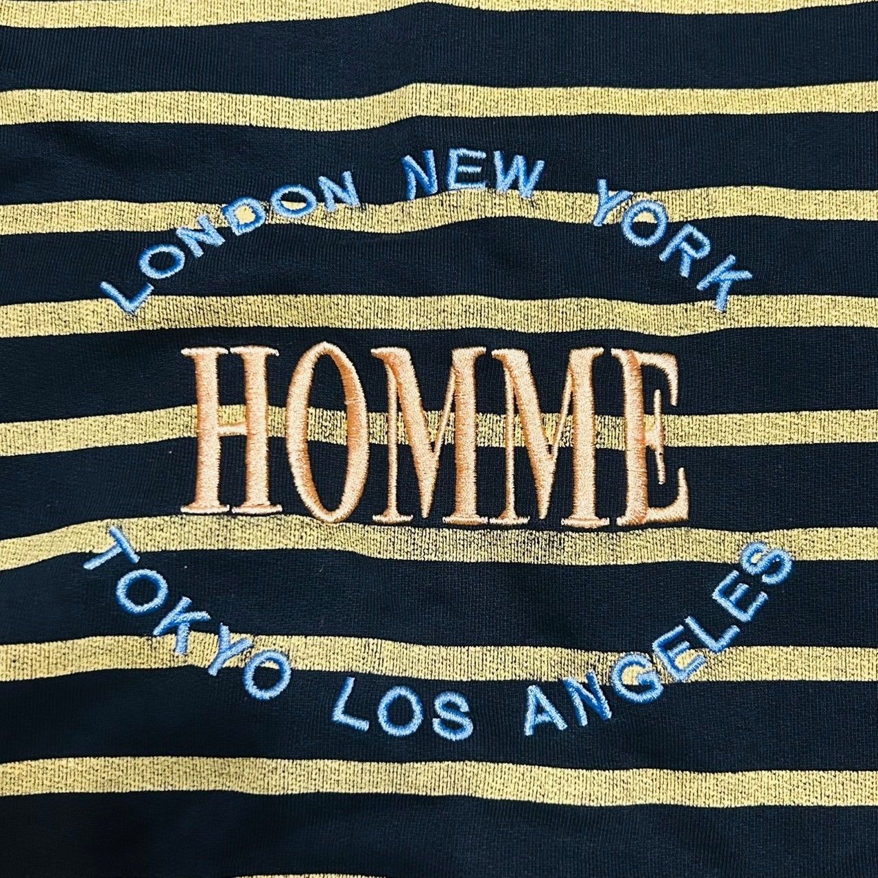 Balenciaga Balenciaga 17AW HOMME Stripe Crewneck Sweat Size US XL / EU 56 / 4 - 3 Thumbnail