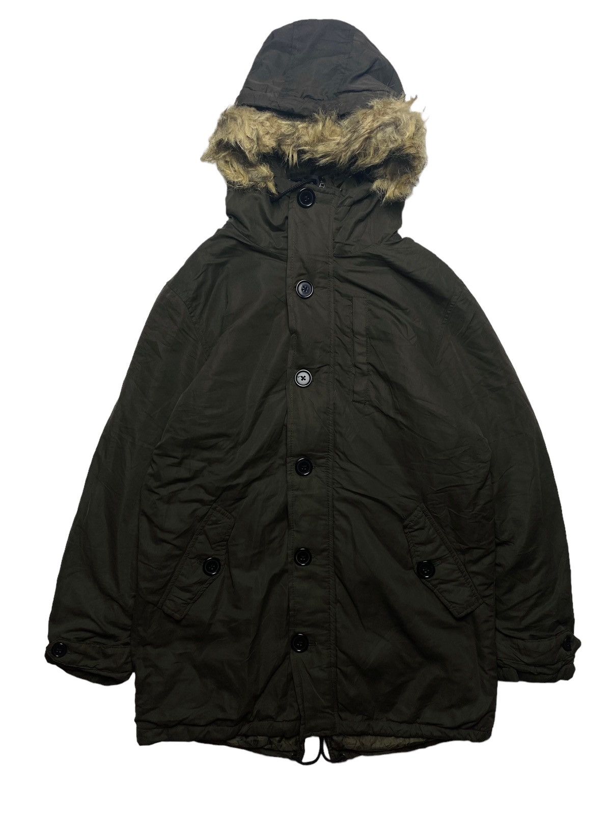 If Six Was Nine 2000s Back Number - Fur Hoodie Jacket Size US L / EU 52-54 / 3 - 1 Thumbnail