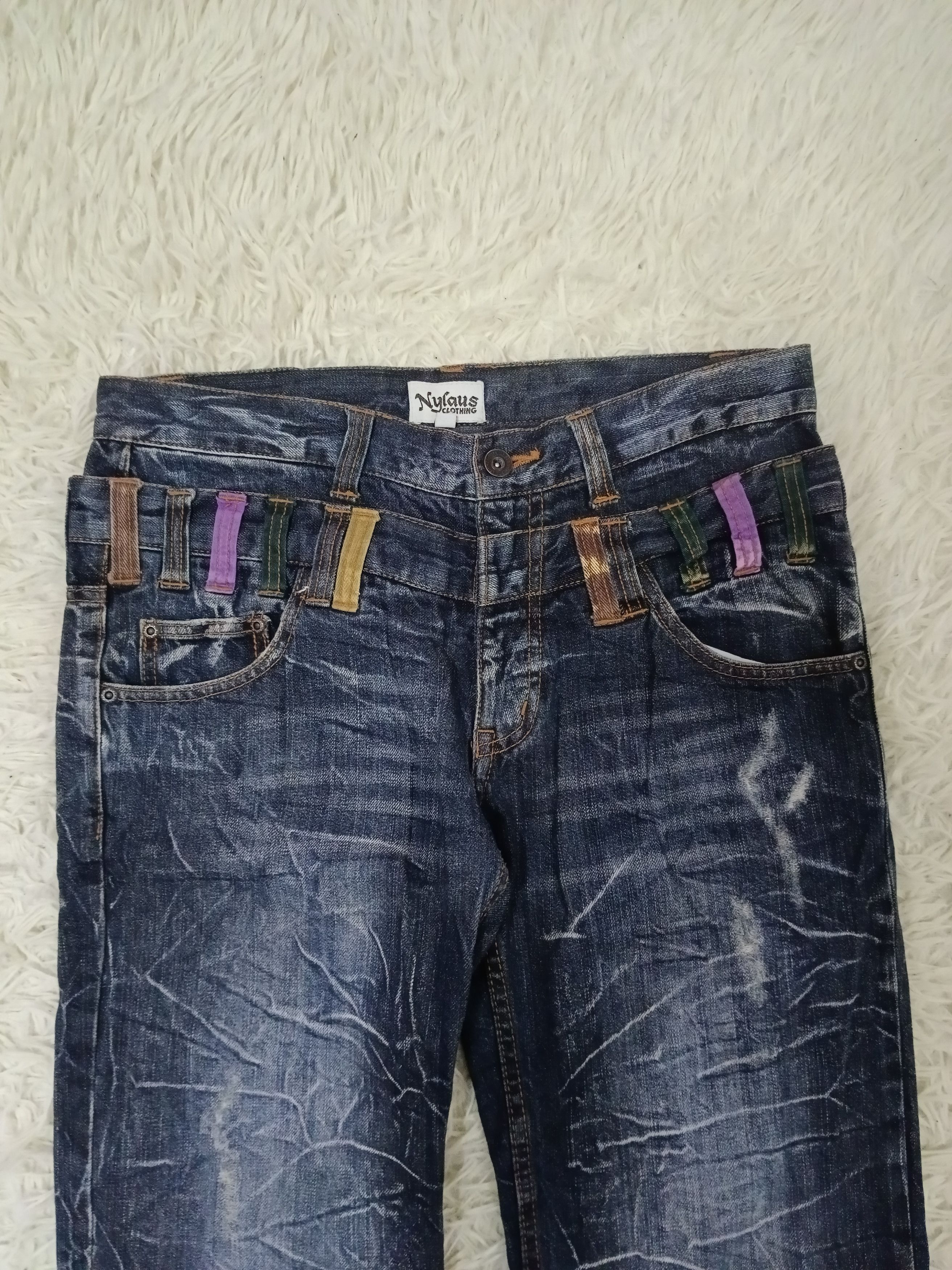 Japanese Brand DiSTRESSED ELECTRIC ⚡ JAPANESE BRAND BY NYLAUS Size US 32 / EU 48 - 3 Thumbnail