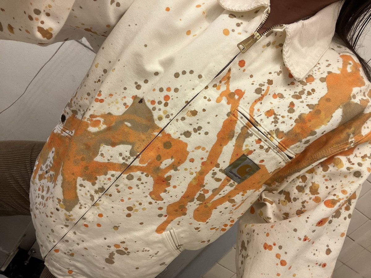 Carhartt Wip Custom carhartt jacket Size US L / EU 52-54 / 3 - 8 Thumbnail