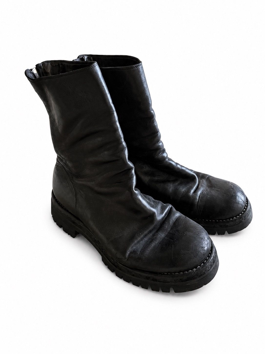 Guidi × Undercover Guidi x Undercover Back Zip Boots | Grailed