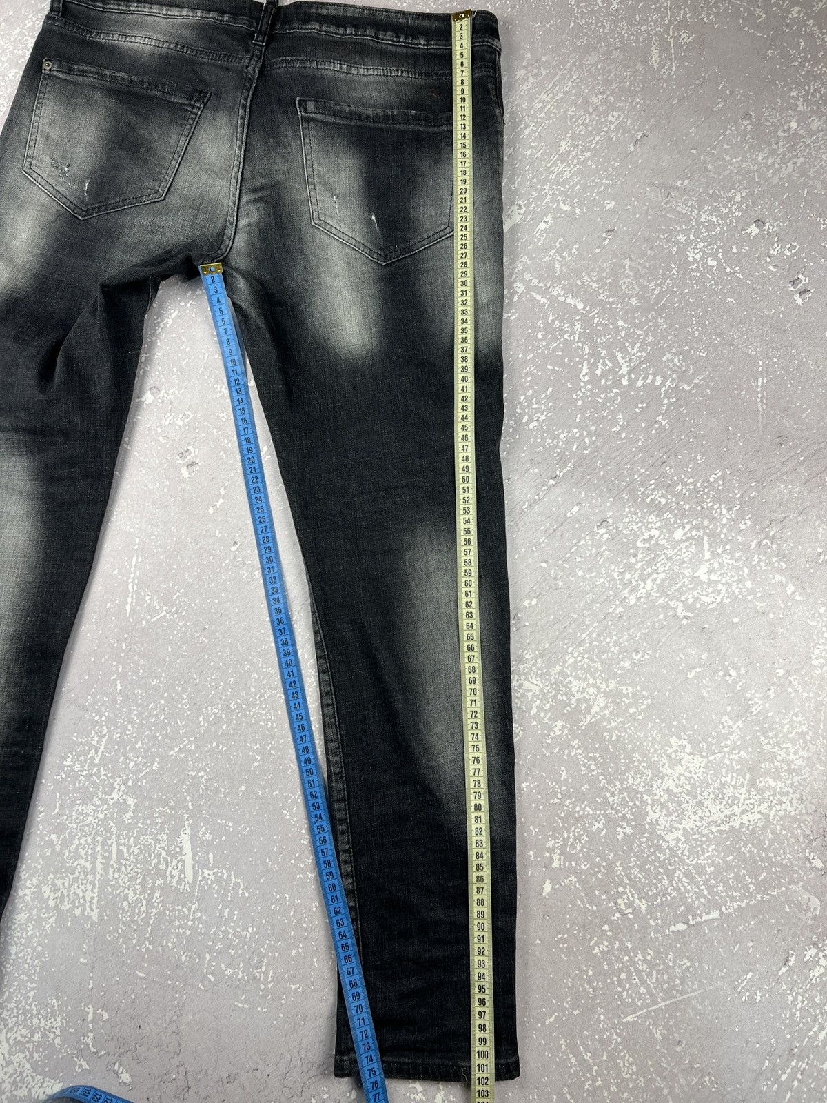 Dsquared2 Dsquared2 Distressed Painted Denim Jeans Gallery Depd Style Size US 36 / EU 52 - 13 Thumbnail