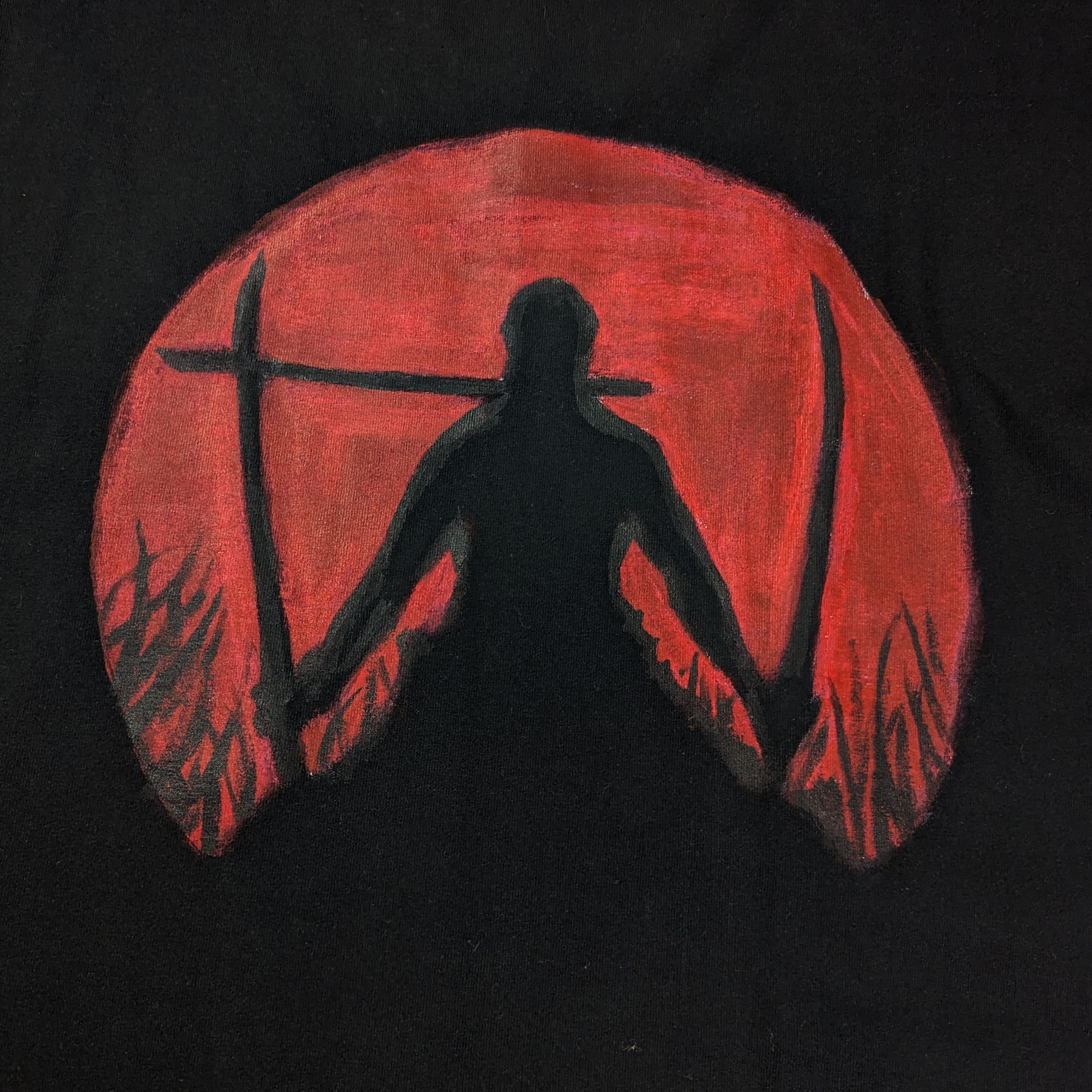 Anime One piece Roronoa Zoro Custom painted T-shirt Size US L / EU 52-54 / 3 - 5 Thumbnail