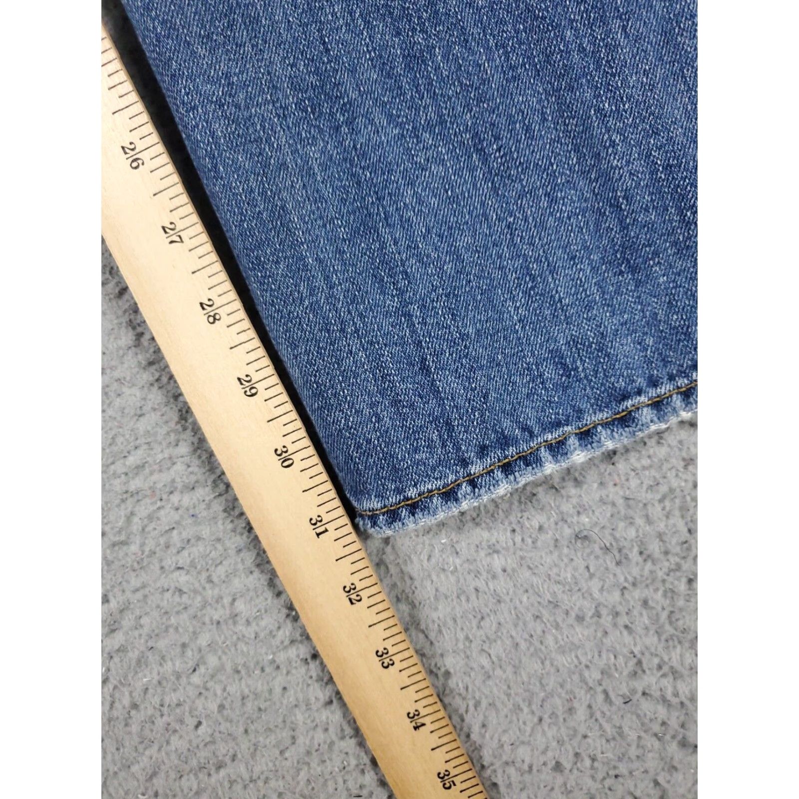 Lucky Brand Lucky Brand Blue Straight Leg Denim Jeans Mens 36x31 Regular Size US 36 / EU 52 - 5 Thumbnail