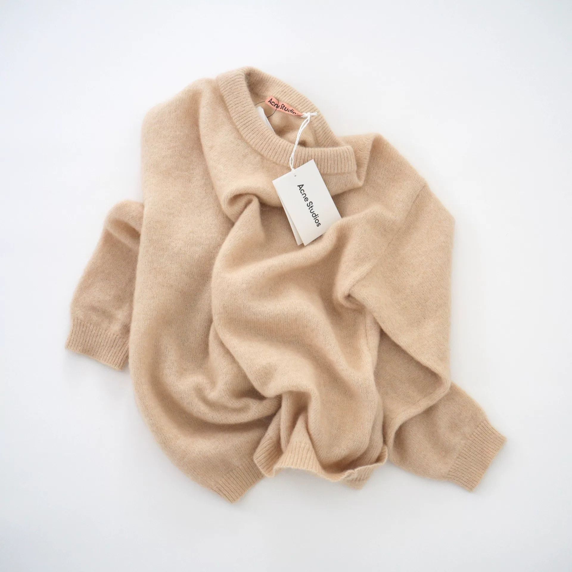 Acne Studios beige knitted sweater from Acne Studios Size S / US 4 / IT 40 - 1 Thumbnail