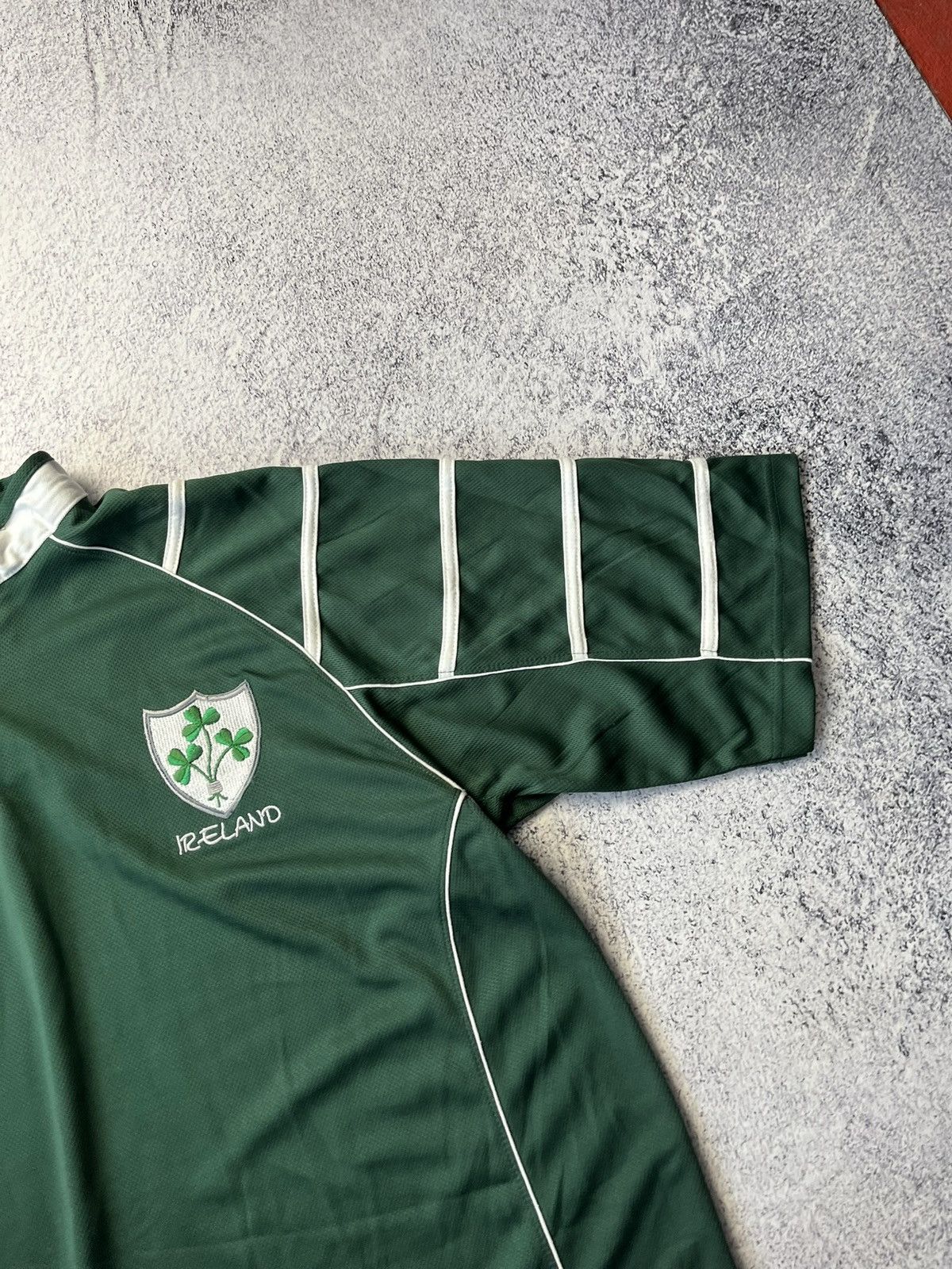 Vintage MENS LFR IRELAND Rugby For Rugby Irish Heavy Duty JERSEY Size US L / EU 52-54 / 3 - 13 Thumbnail