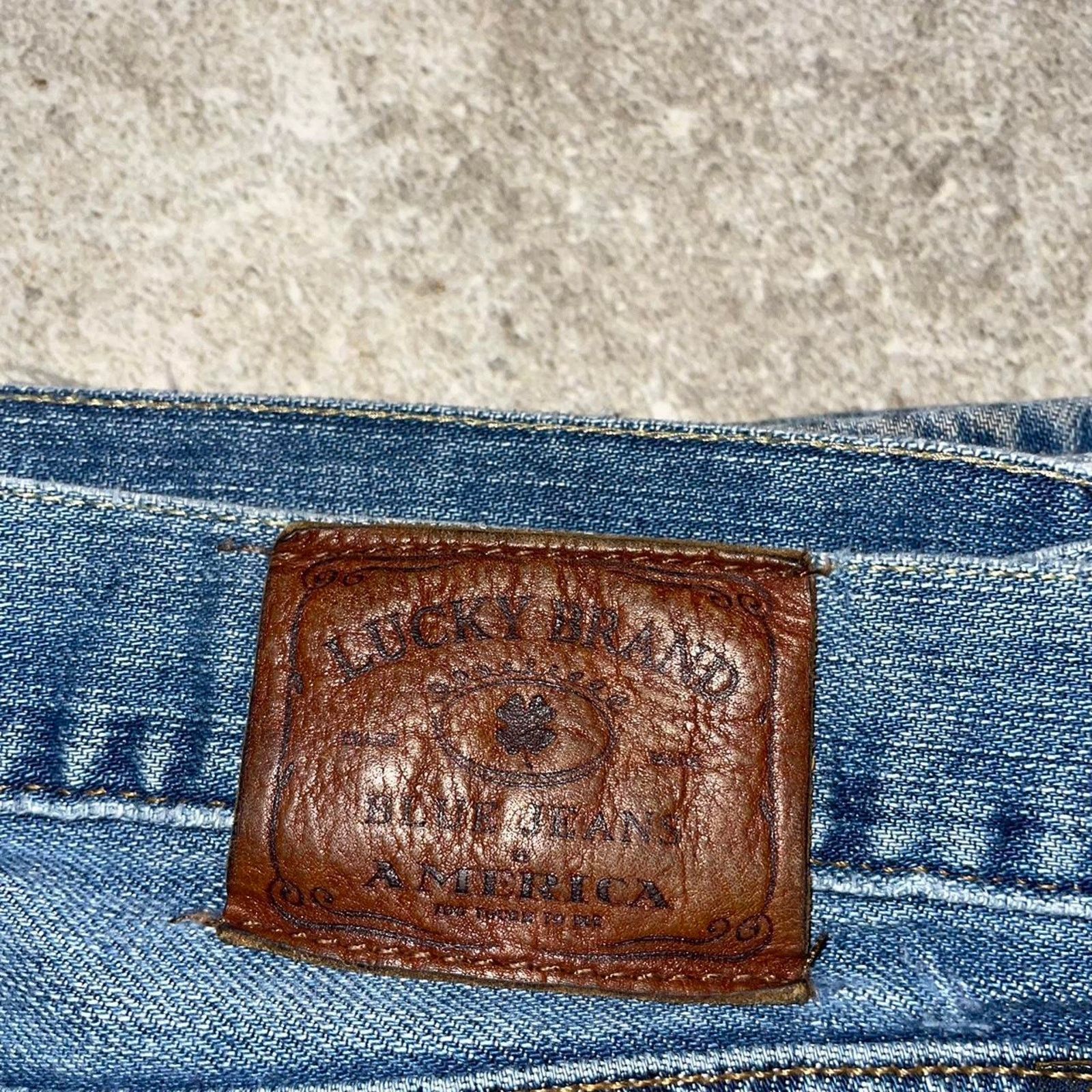 Lucky Brand Lucky brand washed blue denim Size US 30 / EU 46 - 2 Thumbnail
