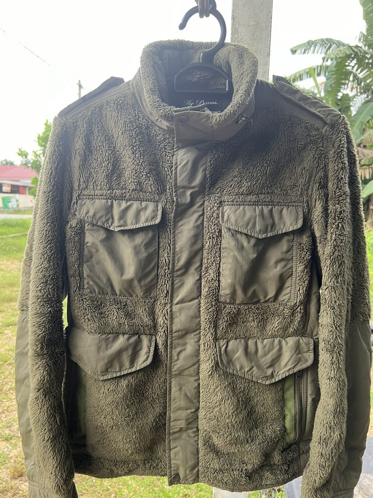 Beams Plus JACKET THE BEAMS x DEEP PILE x FLEECE. (GJ1) Size US S / EU 44-46 / 1 - 16 Thumbnail