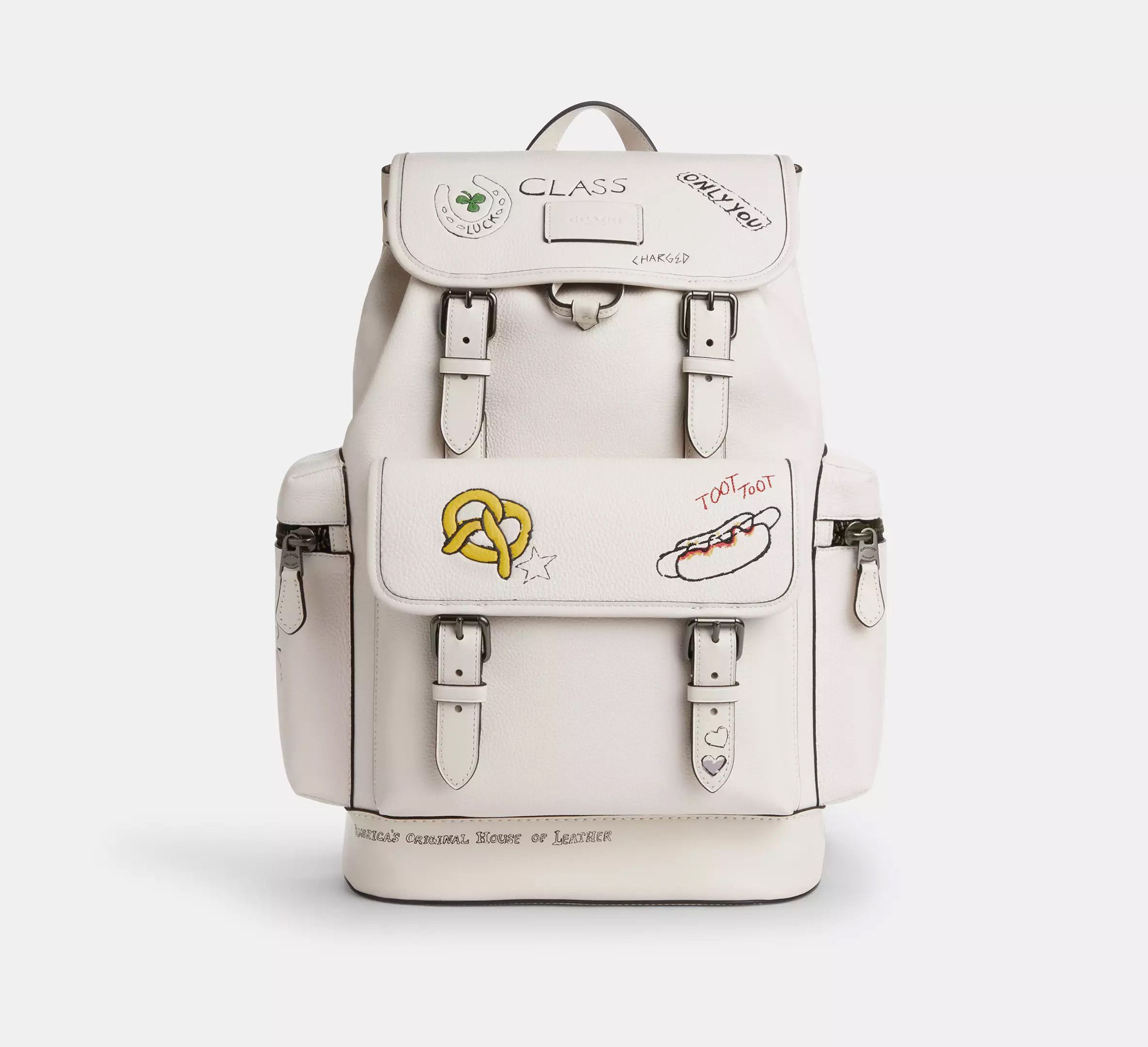 Coach NWT Coach Sprint Backpack With Sketch Print CAJ65 Size ONE SIZE - 7 Thumbnail