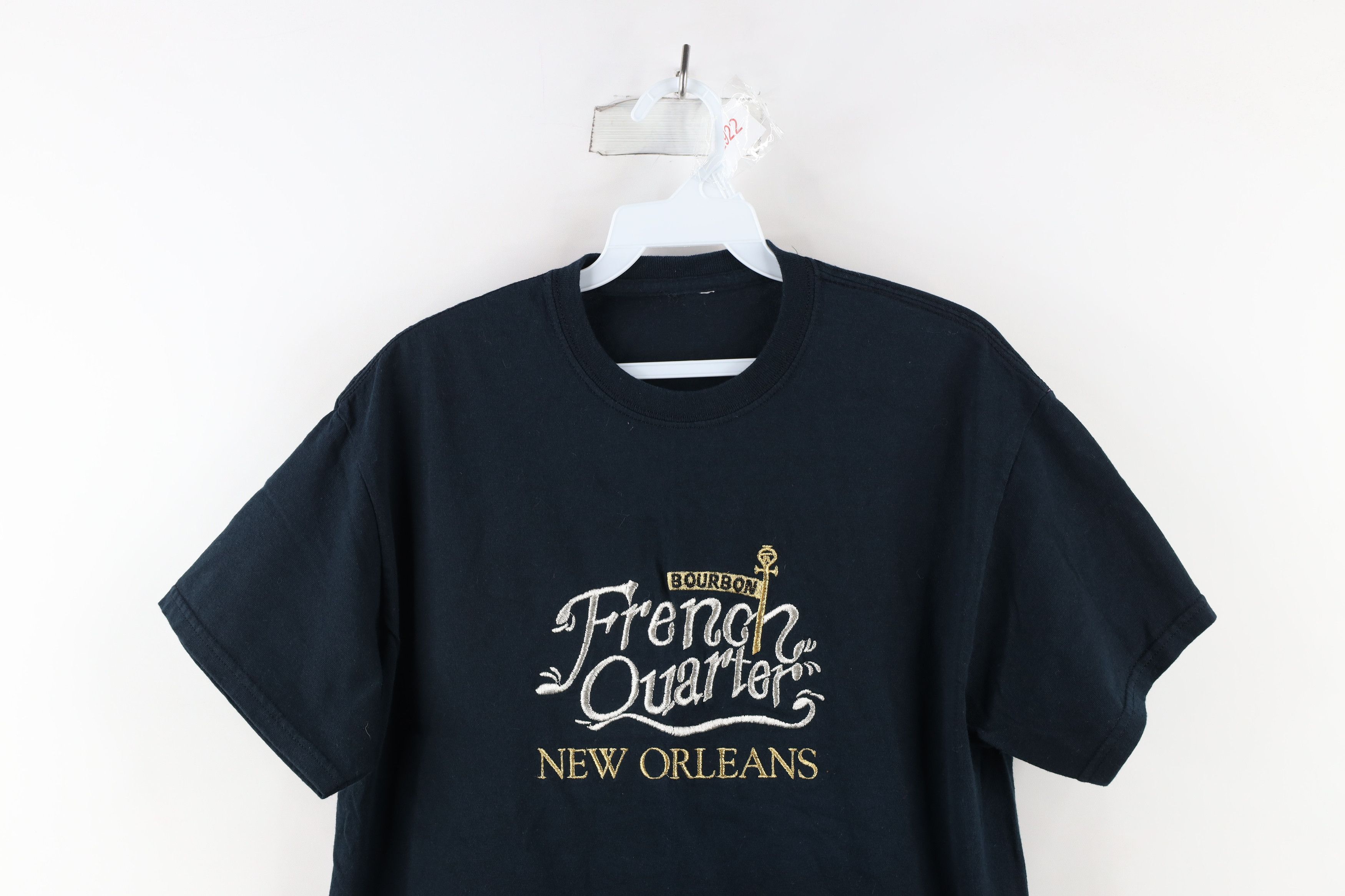 Vintage Vintage 90s Streetwear Ou New Orleans French Quarter T-Shirt Size US M / EU 48-50 / 2 - 2 Thumbnail