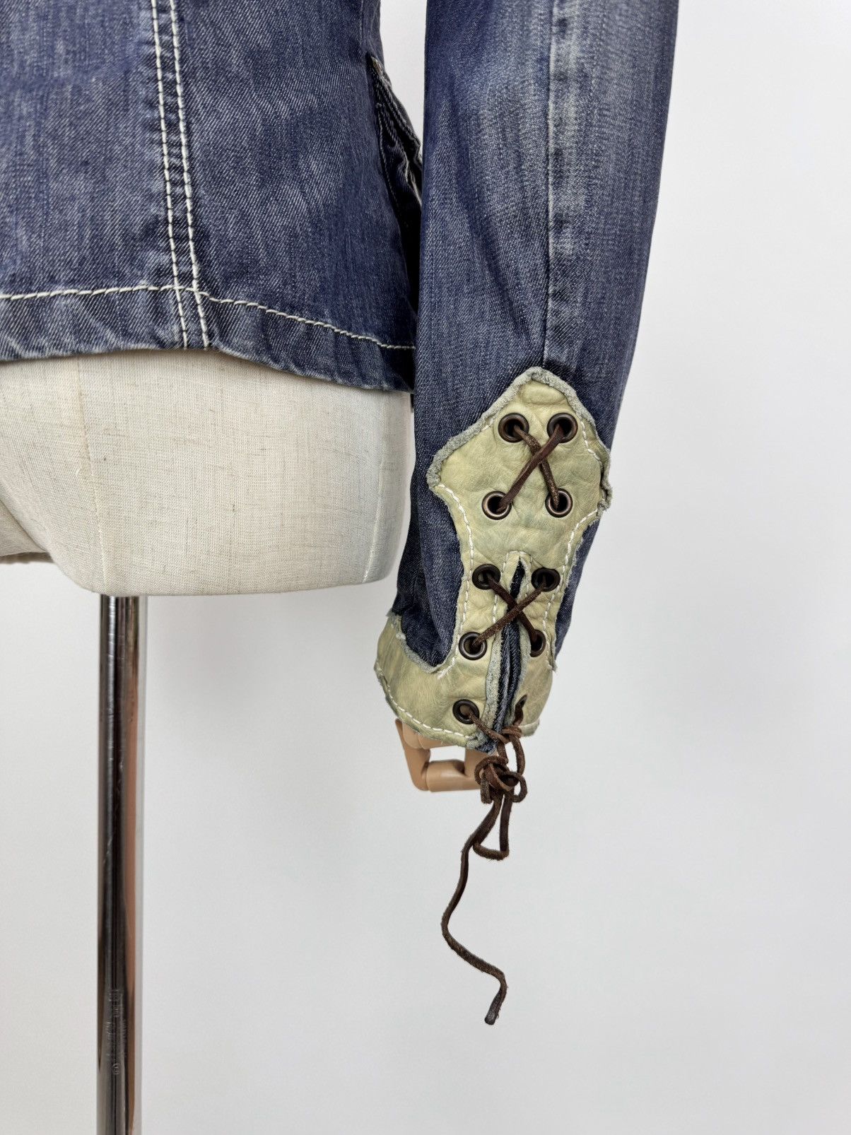Marlboro Classics Vintage Marlboro Classics Western denim Blazer Jacket Size M / US 6-8 / IT 42-44 - 10 Thumbnail