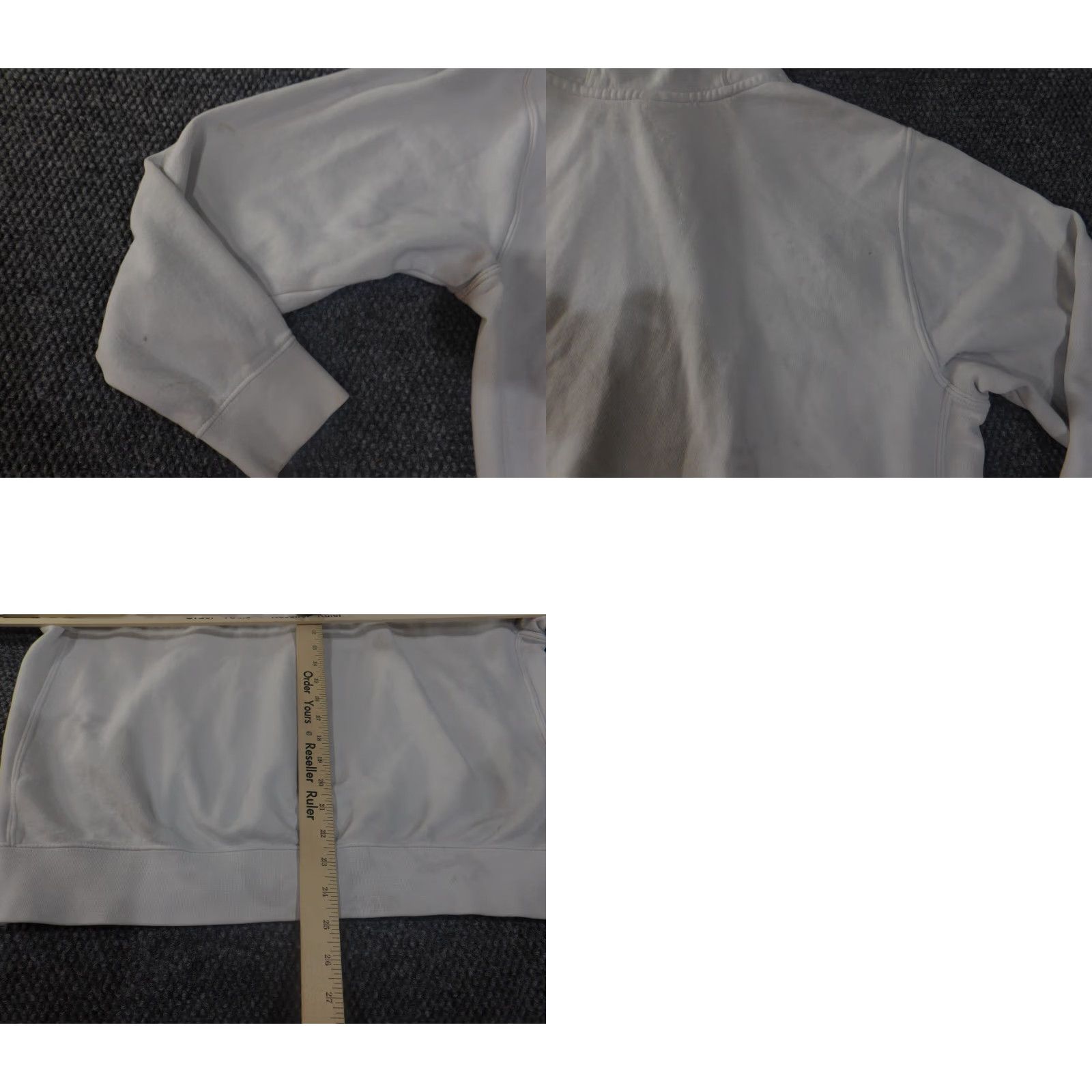Nike Nike Hoodie Mens Large White Pullover Logo Retro Hooded Stretch Swoosh Walking Size US L / EU 52-54 / 3 - 10 Thumbnail