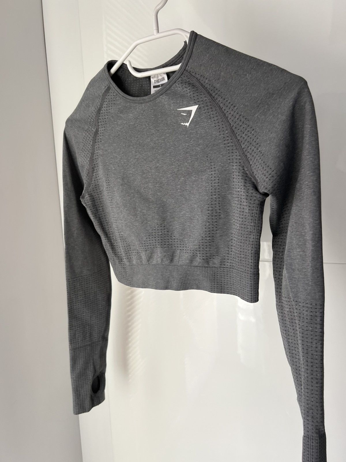Gymshark Gymshark Crop Top Straight Gym Sport Style Short Size S / US 4 / IT 40 - 2 Thumbnail