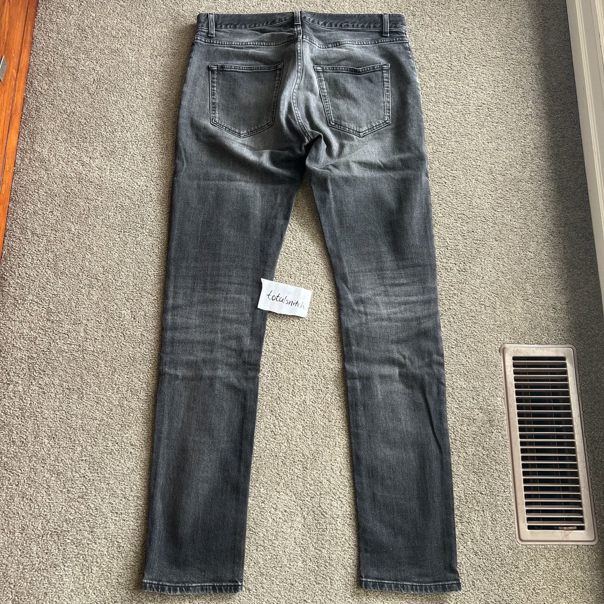 Saint Laurent Paris Saint Laurent Paris D02 Distressed Knee 2017 Denim Jeans Size US 31 - 2 Thumbnail