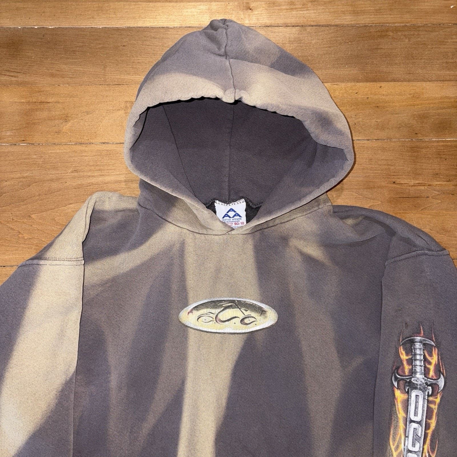 Vintage Vintage Orange Country Choppers Motorcycles pullover hoodie Size US M / EU 48-50 / 2 - 5 Thumbnail