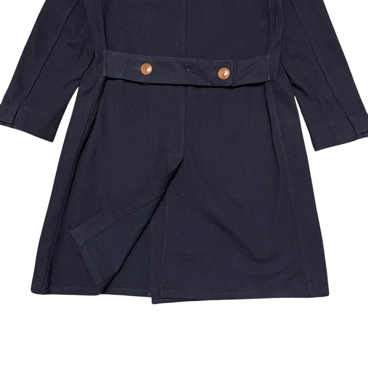 Beams Japan Vintage Beams Boy Wool Long Coat Double Breast Size US S / EU 44-46 / 1 - 13 Thumbnail