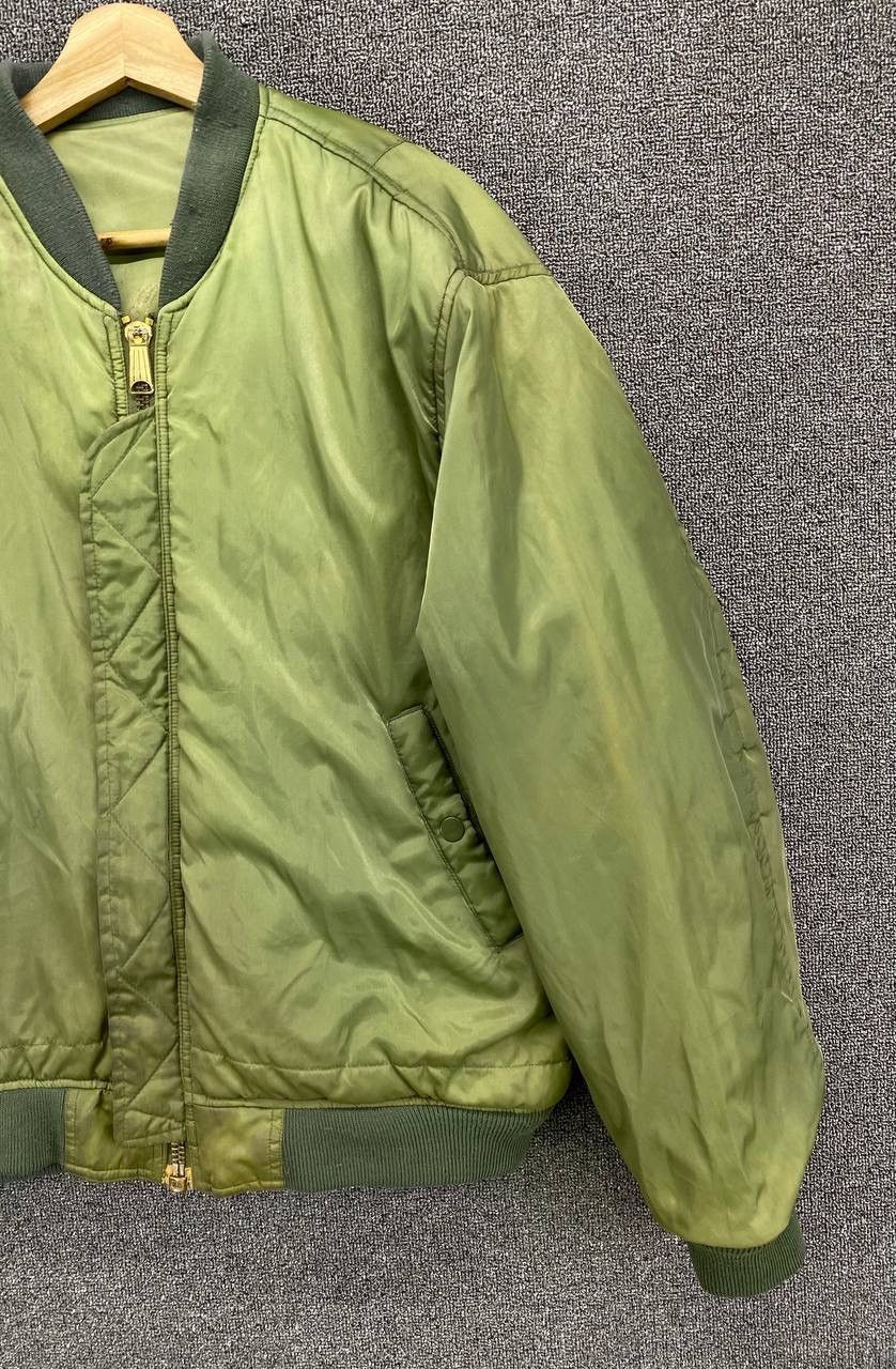 Japanese Brand Vintage Yokosuka Japan Eagle Printed Sukajan Bomber Jacket Size US L / EU 52-54 / 3 - 17 Thumbnail