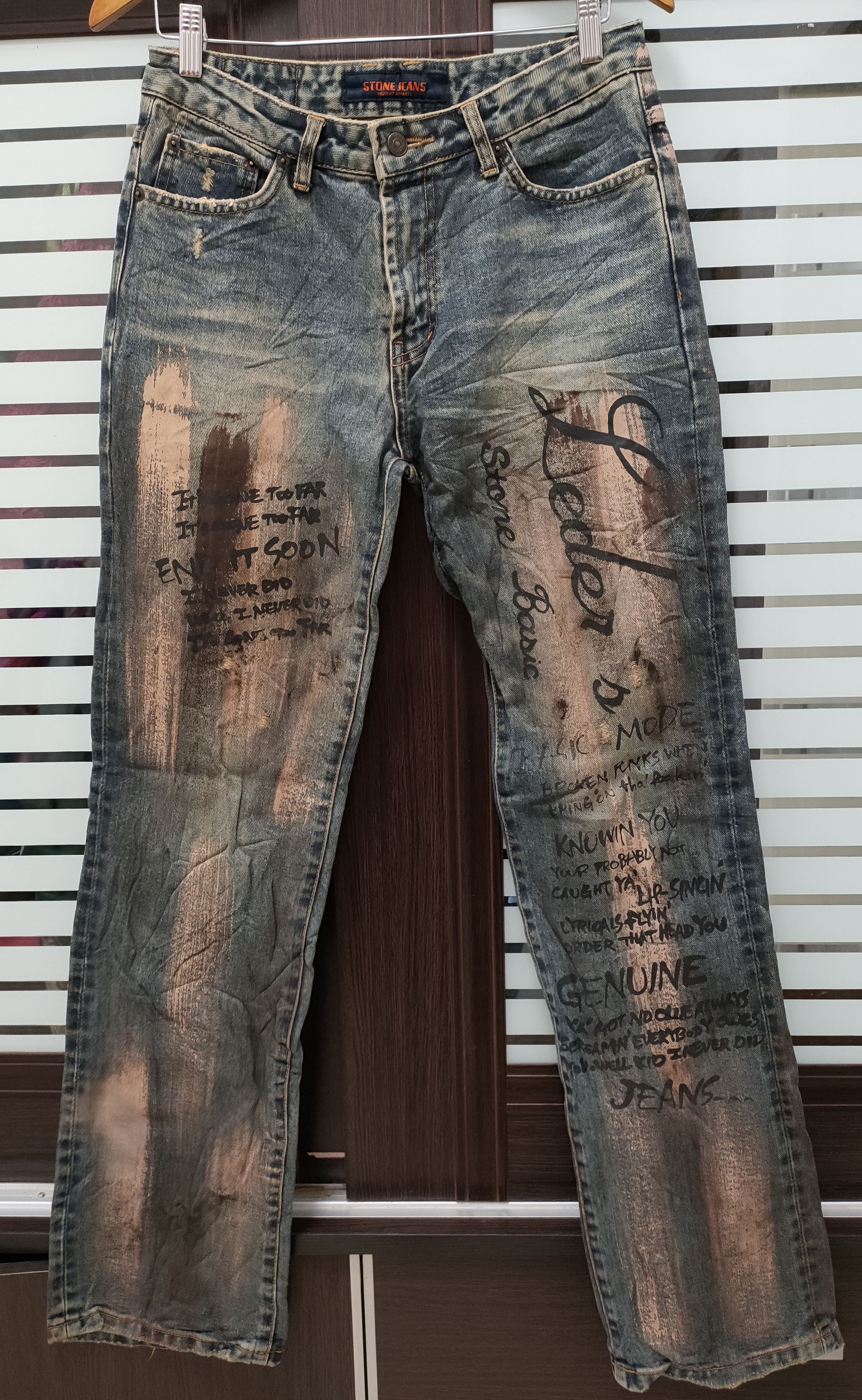 Other 💥Mudwash Streetwear Stone Jeans💥 Size US 29 - 8 Thumbnail