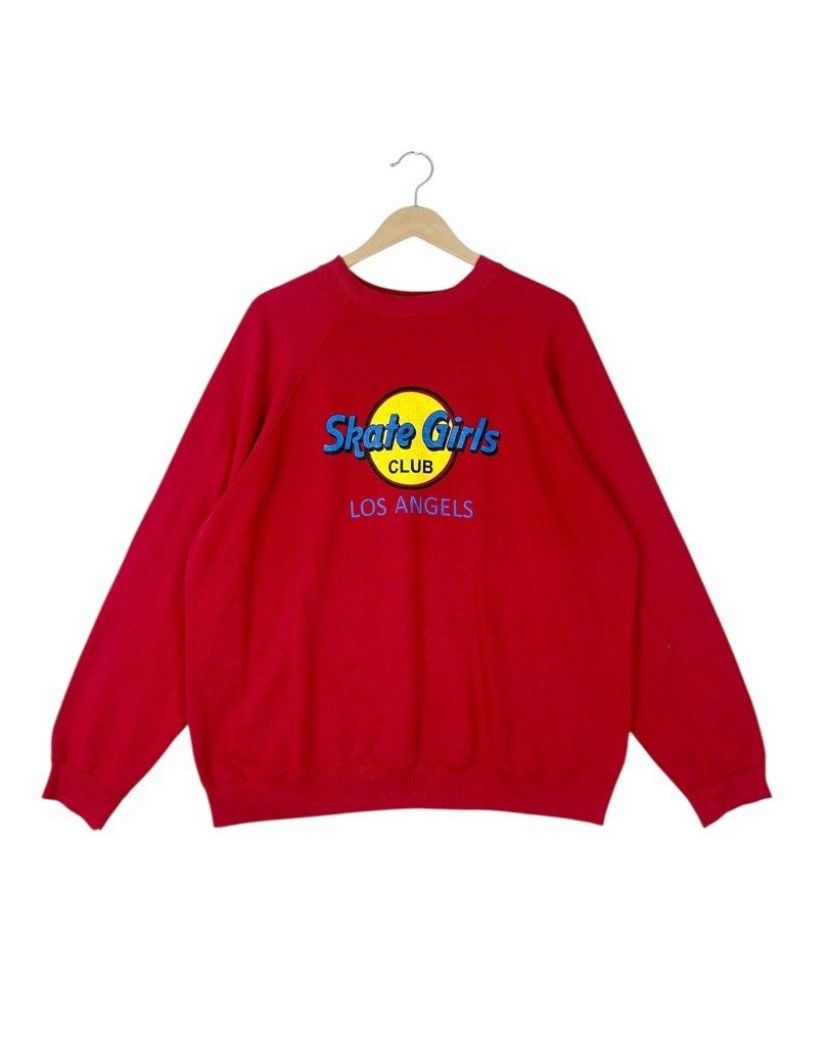 Vintage Vintage 90s Skate Girl Club Los Angels -OG 90s Skateboard Size XL / US 12-14 / IT 48-50 - 1 Thumbnail