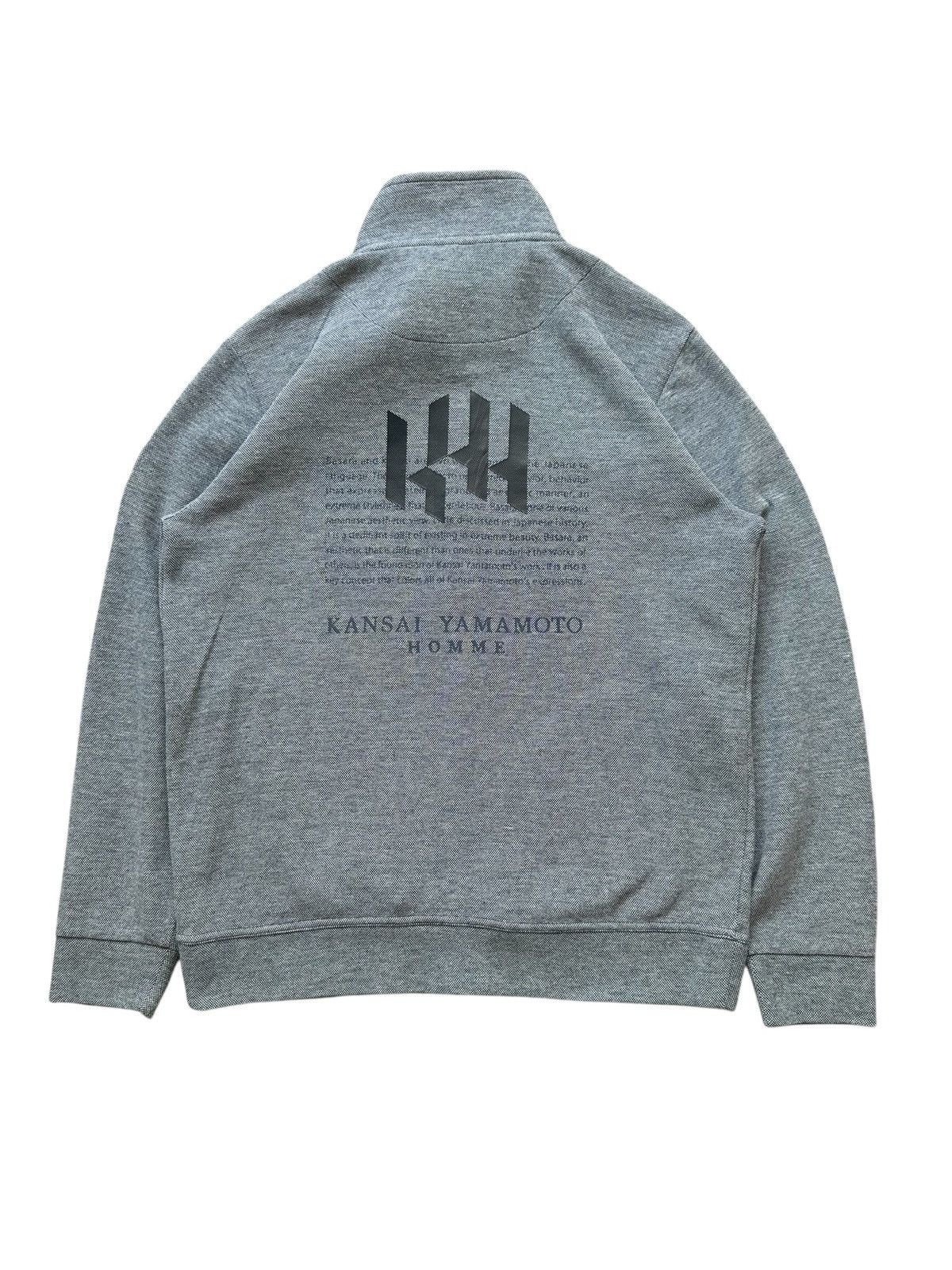 Kansai Yamamoto × Kenzo 00's Kansai Yamamoto Homme - Light zipper sweater Size US M / EU 48-50 / 2 - 3 Thumbnail