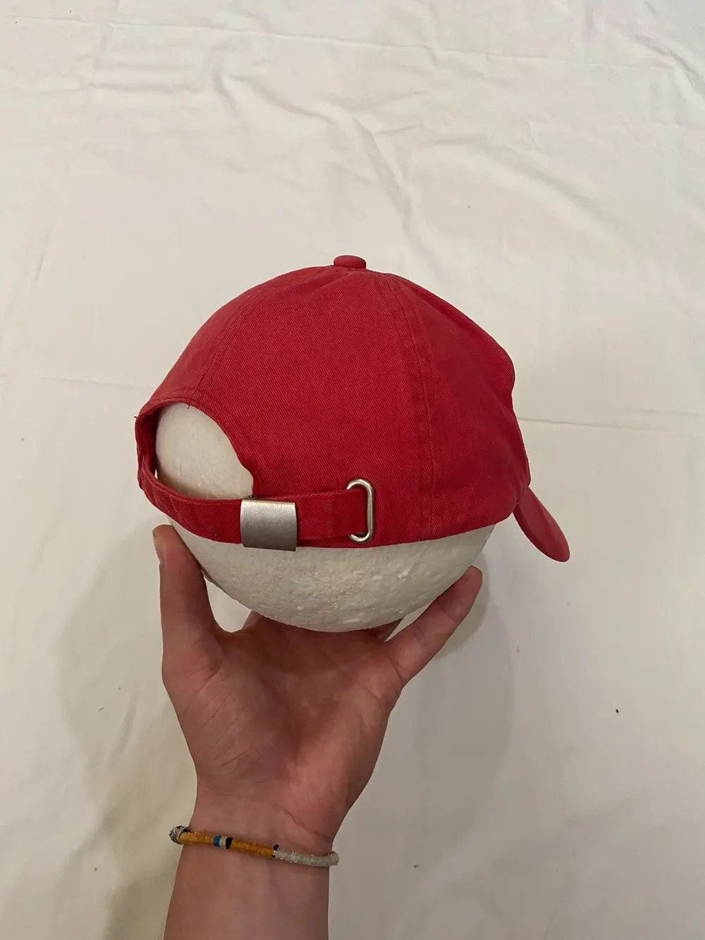 Vintage VINTAGE 90’S FC BAYERN MUNICH SOCCER FADED RED CAP HAT Y2K Size ONE SIZE - 5 Thumbnail