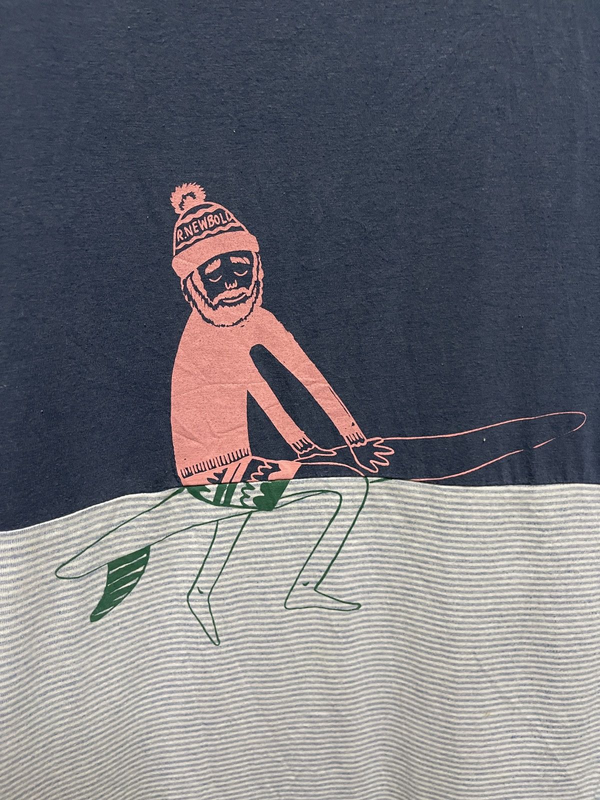 Paul Smith R.Newbold Stevie Gee T Shirt Printed Size US XL / EU 56 / 4 - 5 Thumbnail