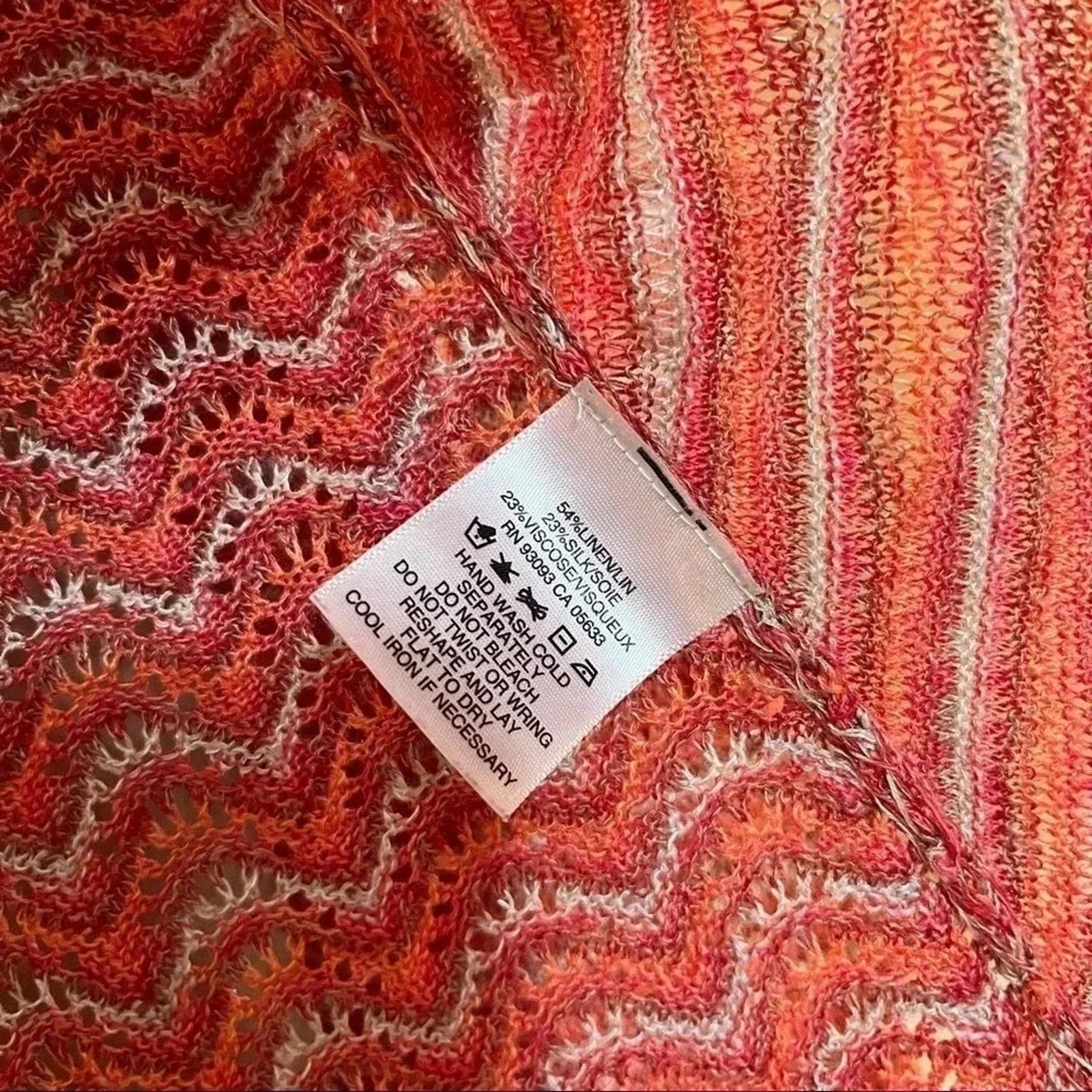 NIC+ZOE Nic + Zoe Open Front Cardigan XS Linen Silk Viscose Knit Size XS / US 0-2 / IT 36-38 - 3 Thumbnail