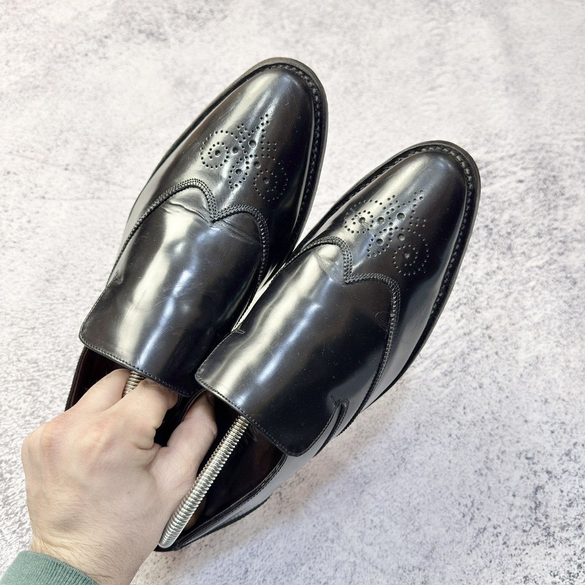 Designer × Handmade × Vintage Samuel Windsor Vintage Loafers Brogues US8 UK7 EU41 26cm Size US 8 / EU 41 - 9 Thumbnail