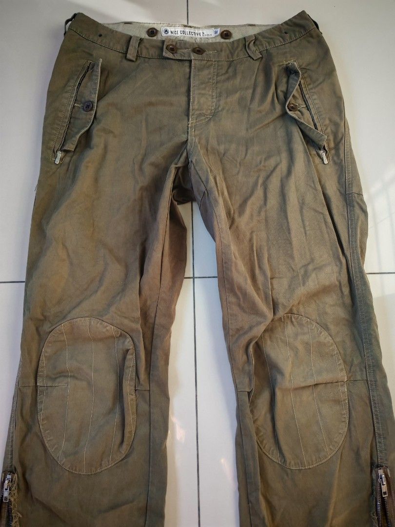 Nice Collective 00s Military Cargo Pants W33 USA Made