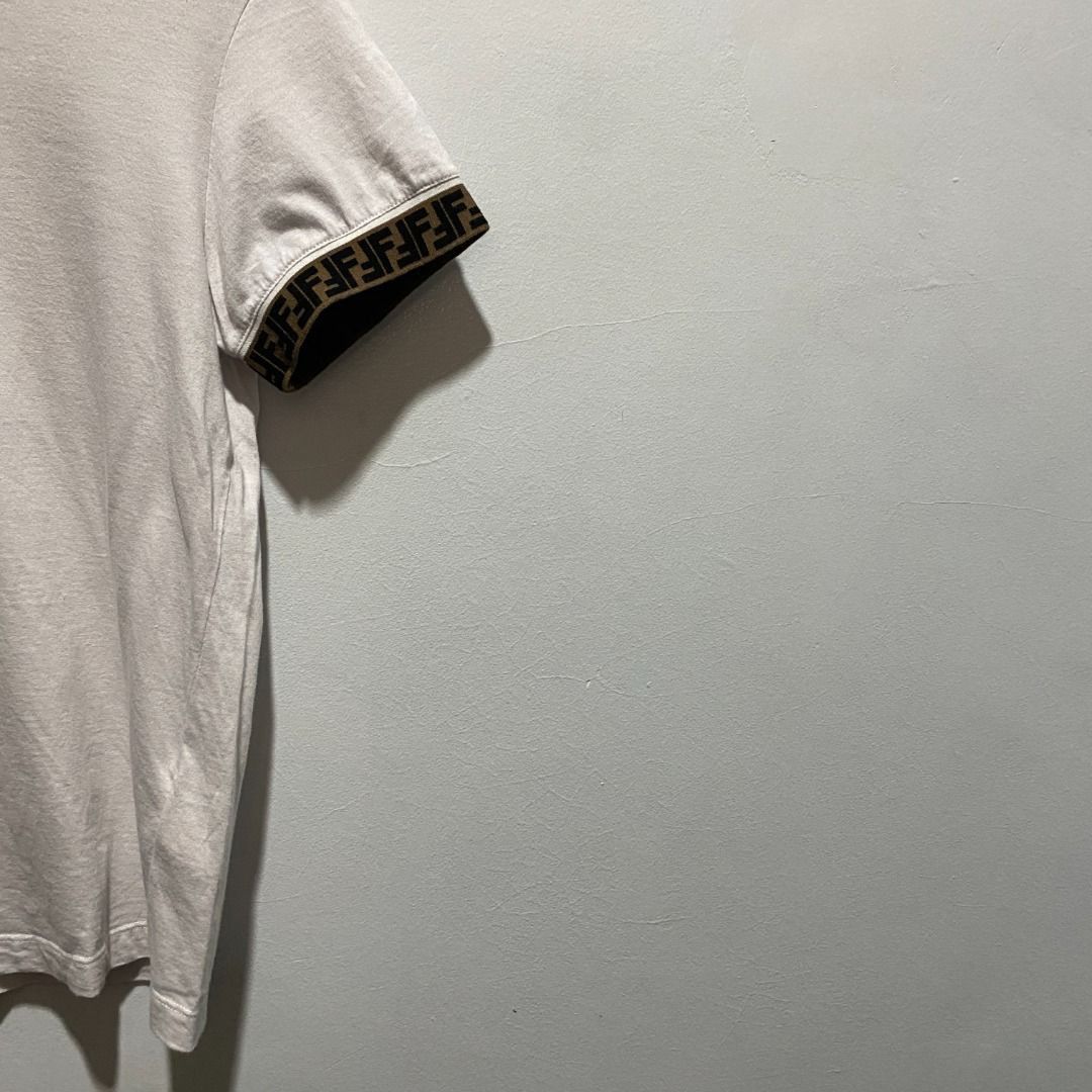 Fendi FF Monogram T-shirt S/M Size S / US 4 / IT 40 - 3 Thumbnail