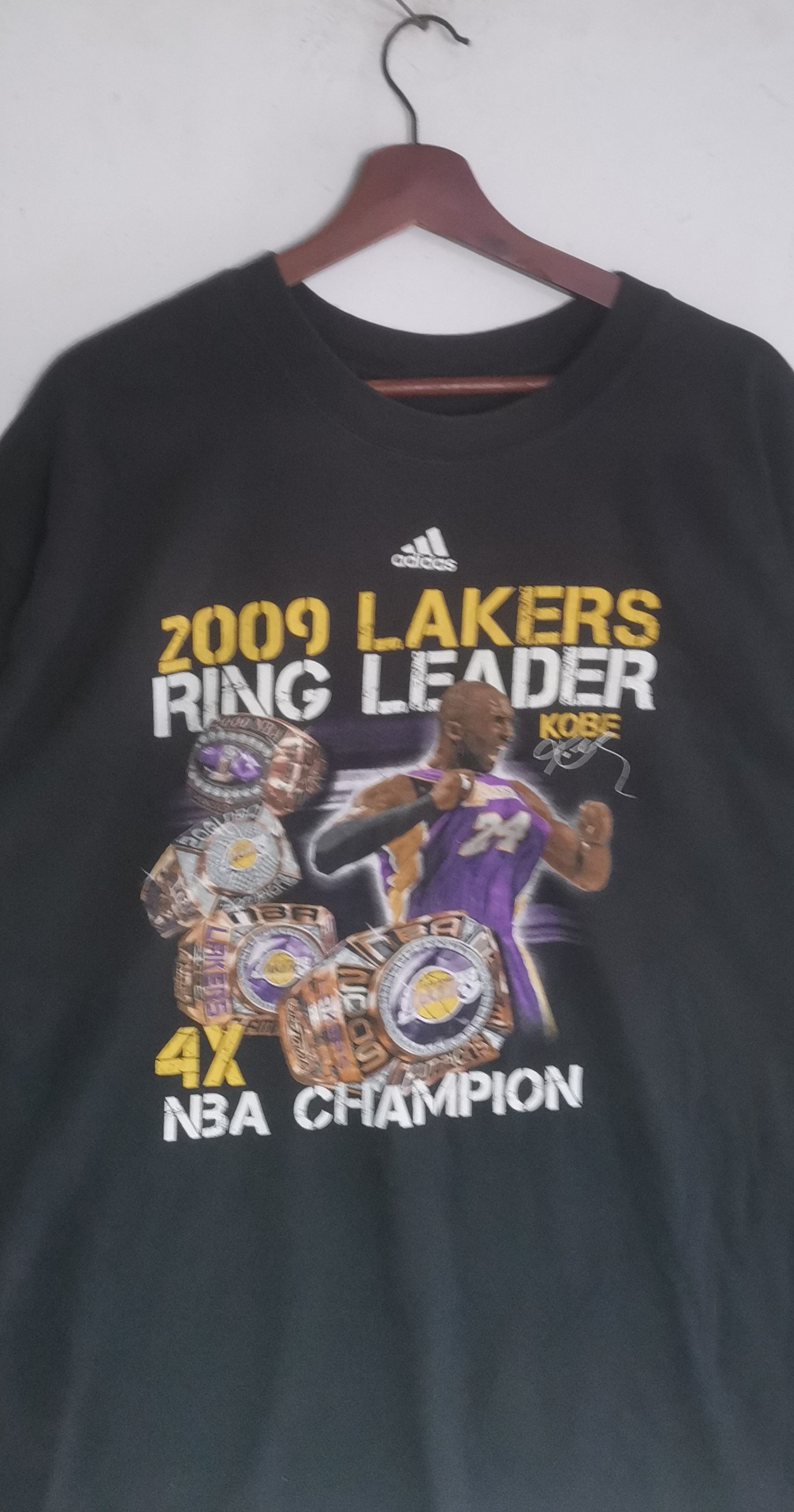 Adidas × Vintage Rare vintage Adidas X Kobe Bryant t-shirt Size US XXL / EU 58 / 5 - 2 Thumbnail
