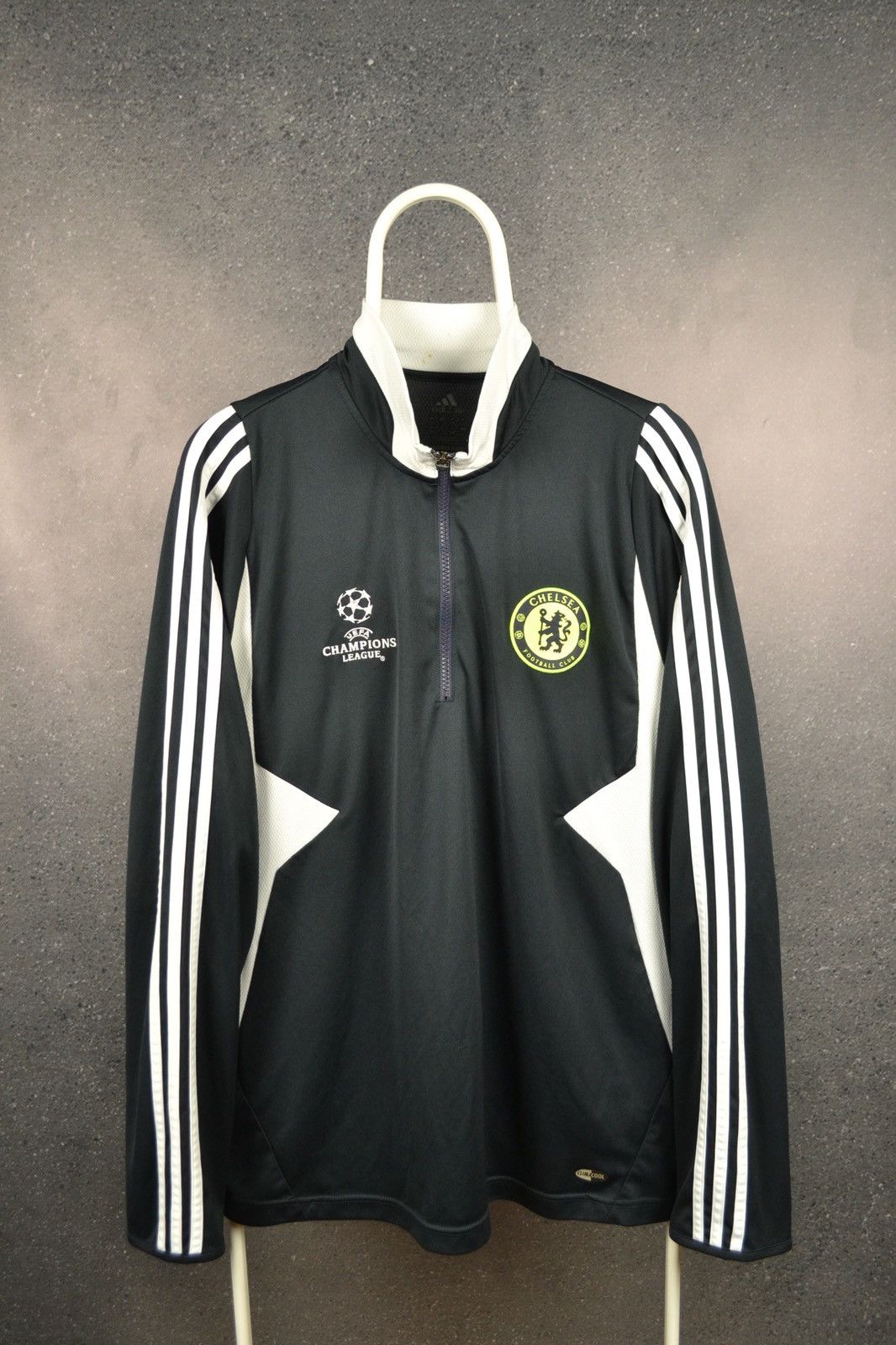 Vintage Chelsea London Football Long Sleeve Shirt Adidas Soccer XL Size US XL / EU 56 / 4 - 1 Thumbnail
