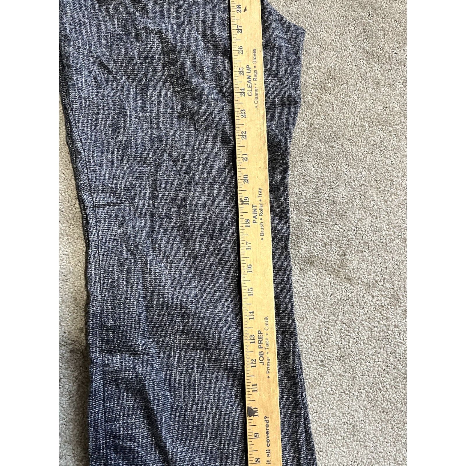 Vintage New York & Company Women Petite Blue Dress Pants Size 8 Pants Size 30" / US 8 / IT 44 - 6 Thumbnail