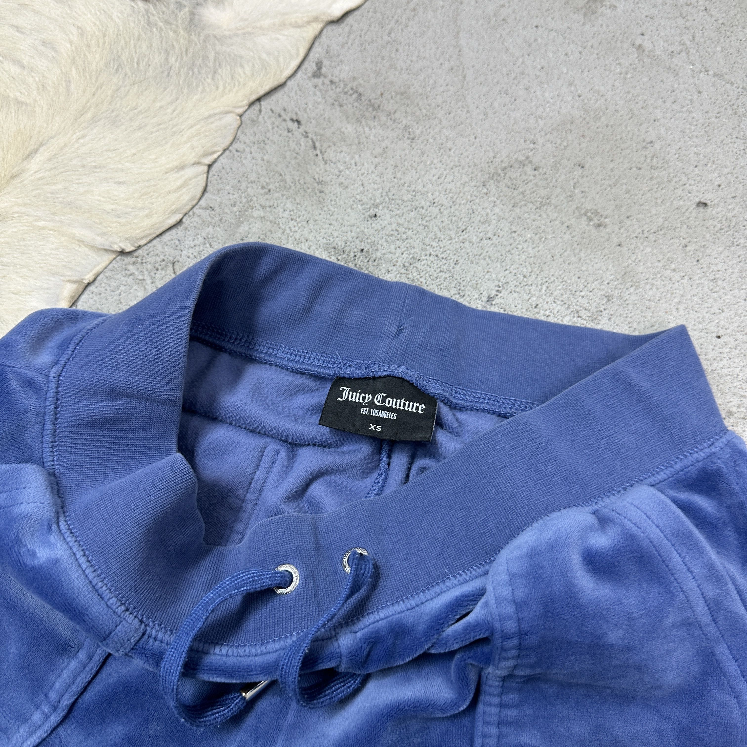 Juicy Couture Vintage Velvet Streetwear Juicy Couture Sweatpants Y2K Size 24" / US 00 / IT 34 - 4 Thumbnail