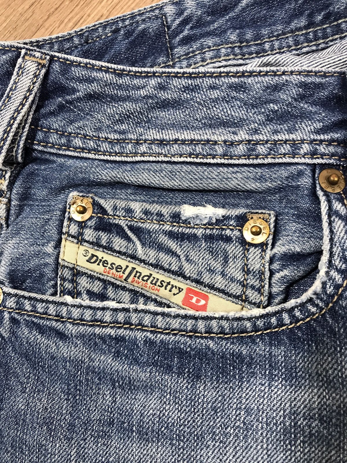 Diesel Diesel Vintage Distressed Denim Pants Jeans Size US 33 - 6 Thumbnail