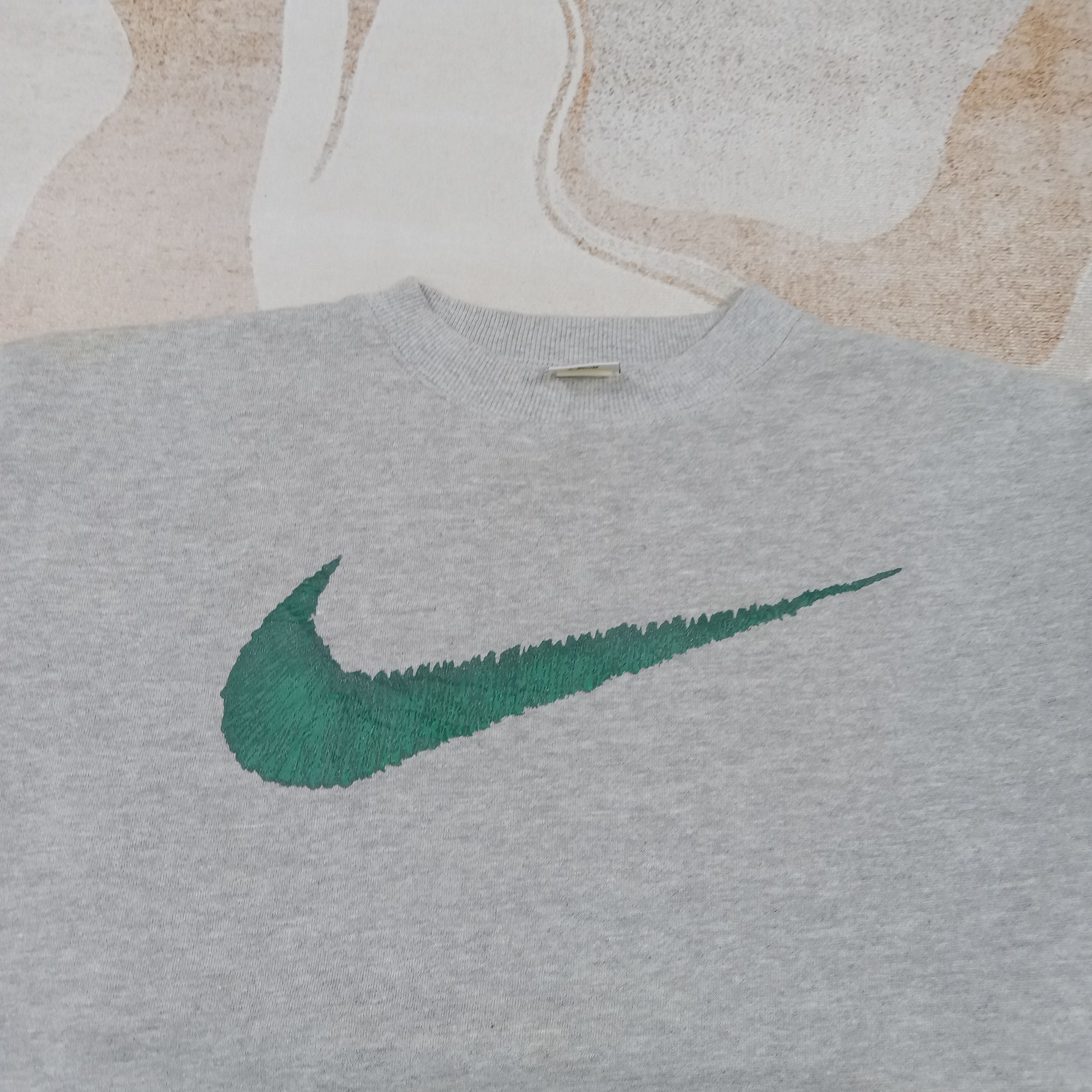 Nike NIKE American Big Swoosh Sport Sweatshirt C283N27 Size US L / EU 52-54 / 3 - 2 Thumbnail