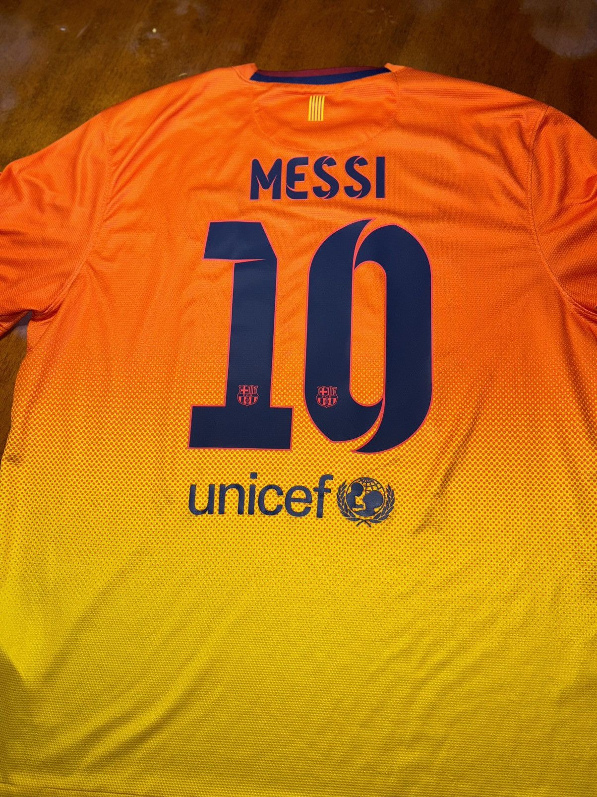 Nike 2012/13 FC Barcelona Messi jersey Size US XL / EU 56 / 4 - 2 Thumbnail