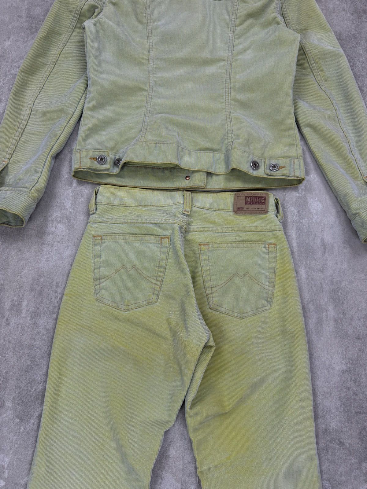 Mustang Vintage Mustang corduroy pants & jacket sets faded green Size M / US 6-8 / IT 42-44 - 11 Thumbnail