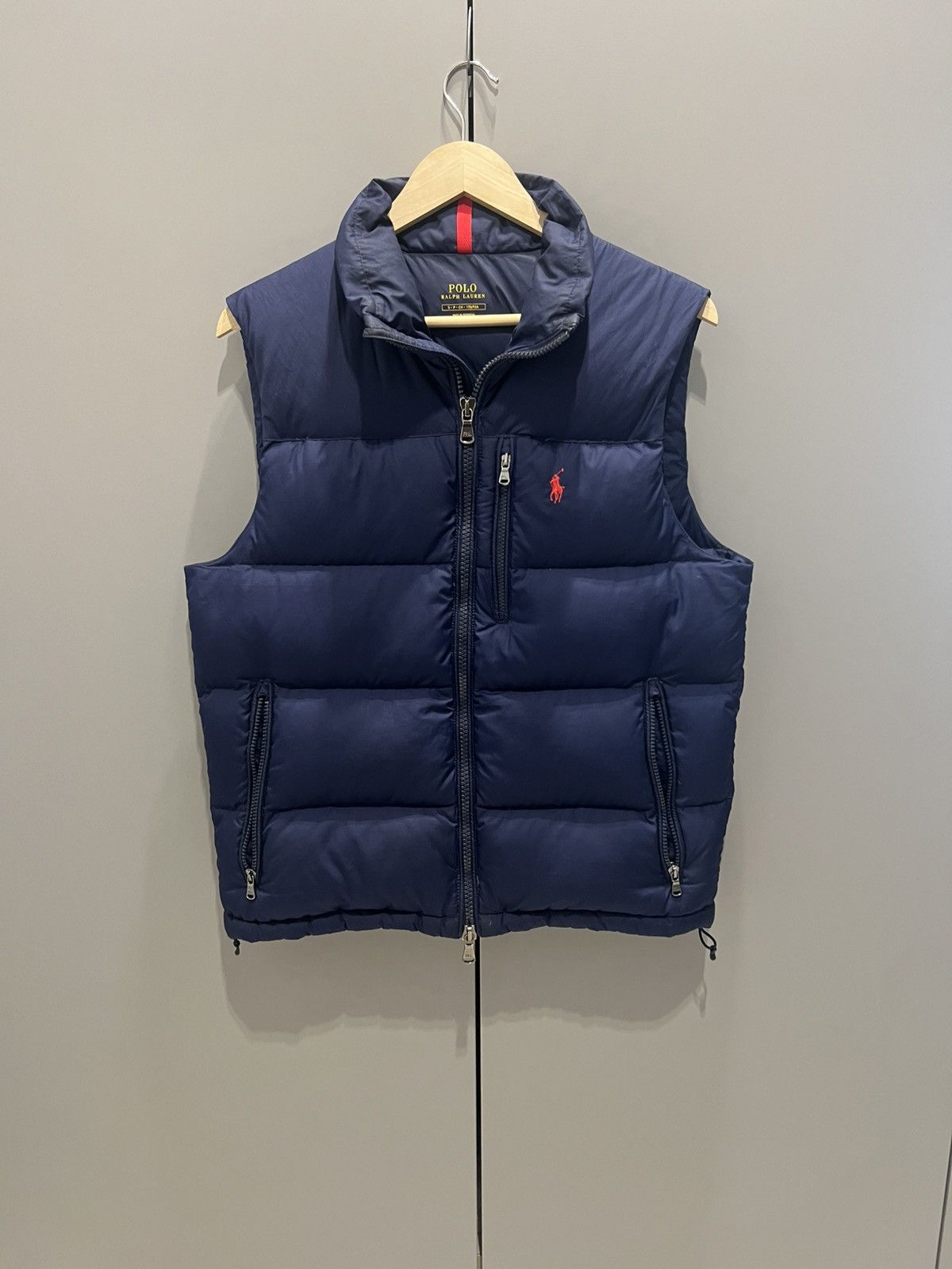 Polo Ralph Lauren Polo Ralph Lauren Down Puffer Blue Small Size US S / EU 44-46 / 1 - 5 Thumbnail