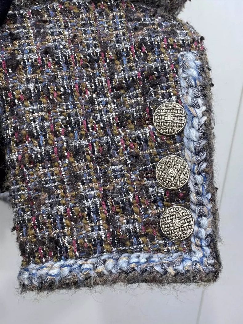 Chanel Chanel Misty Forest Series Colorful Woven Jacket 2504-Nexta Size US XS / EU 42 / 0 - 3 Thumbnail