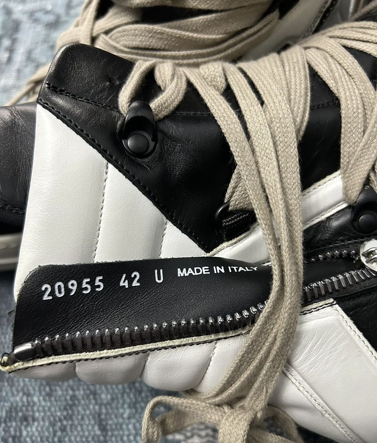 Rick Owens Rick Owens Crazy Lace-up Triangle Toe Size US 8.5 / EU 41-42 - 6 Thumbnail